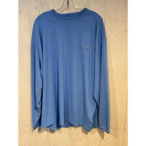 Columbia Men's Long Sleeve Shirt XXL Blue